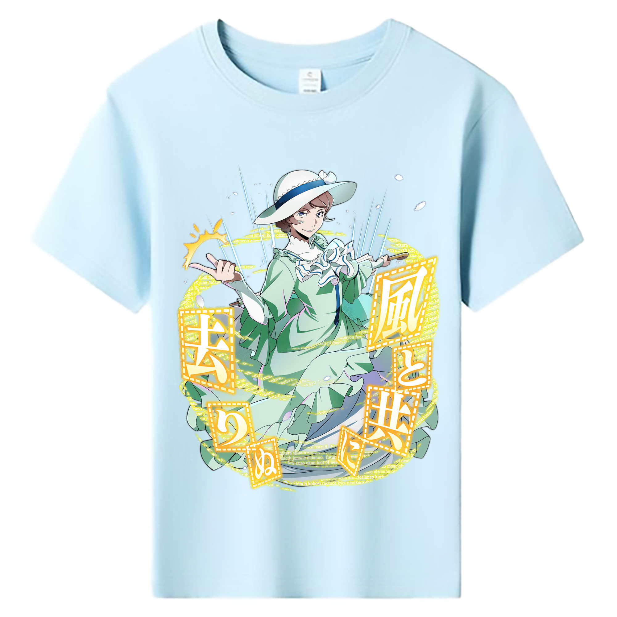 （画像用） 文豪ストレイドッグス Bungo Stray Dogs 綿100％キッズTシャツ（フロントプリント）